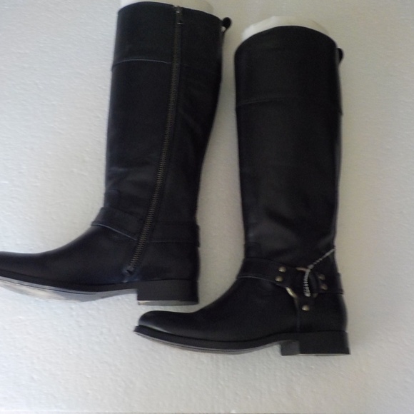 Frye Tall Low Heel Boots - Picture 16 of 16